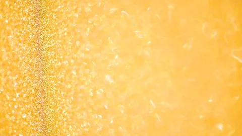 Abstract blurred background with moving particles of glitter, sparkles and Ch Stockbeeldmateriaal 117403349