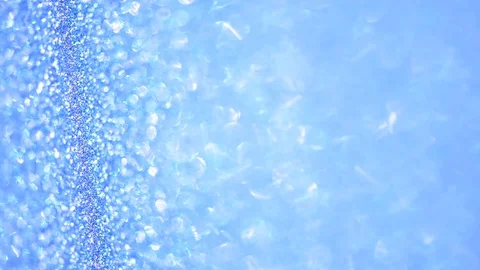 Abstract blurred background with moving particles of glitter, sparkles and Ch Stock Footage 118569080