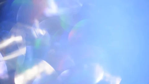 Abstract blurred background with moving particles of glitter, sparkles and Ch Video stock 118569090