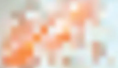 Abstract blurred background with soft orange and white tones and gentle glowing Stock Illustration