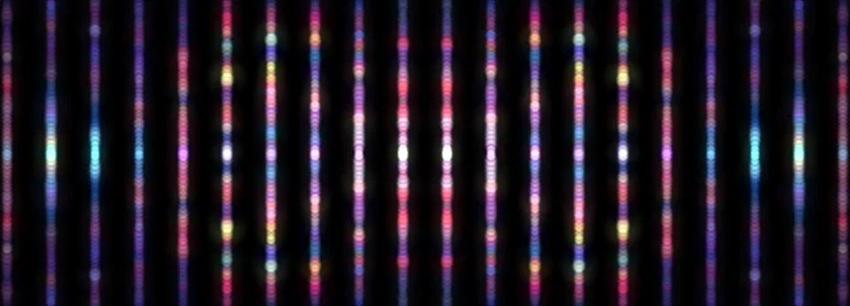 Abstract Blurred background of vertical multicolored bokeh pattern texture co Stock Illustration