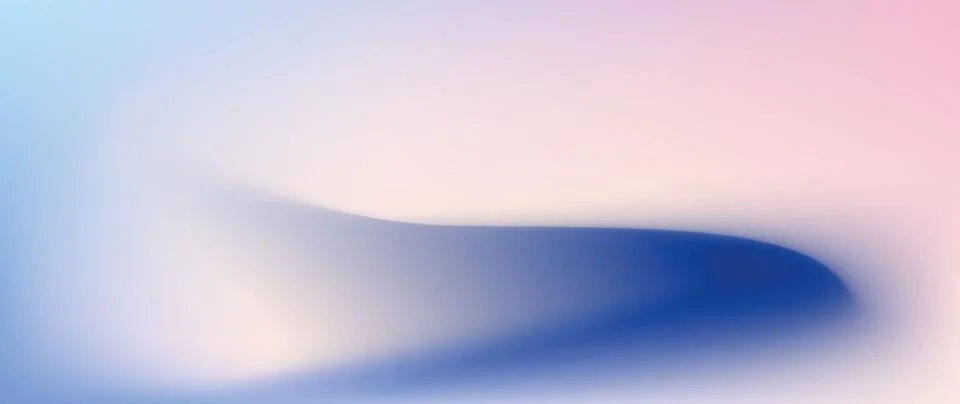 Abstract blurred blue and light pink background. Soft gradient background with Illustrazione stock