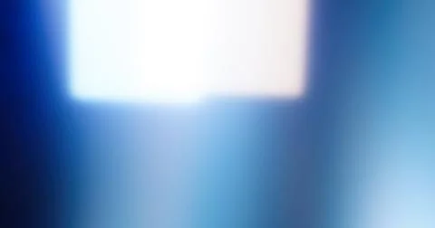 Abstract Blurred Blue Gradient Background with Soft Light Leak Effect Stock Illustration