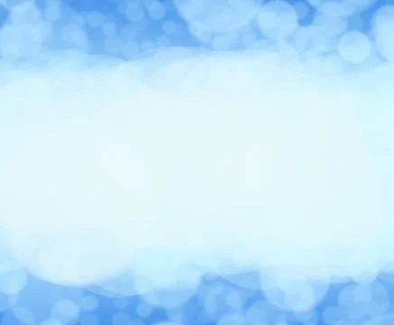 Abstract blurred blue tone lights background Stock Illustration