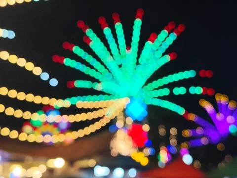 Abstract blurred bokeh background Stock Photos