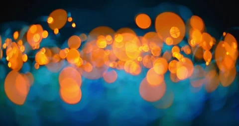 Abstract Blurred Bokeh Balls Effects Lights Video stock 304391382