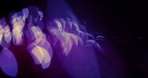 Abstract Blurred Bokeh Balls Effects Lights Video stock 304391555