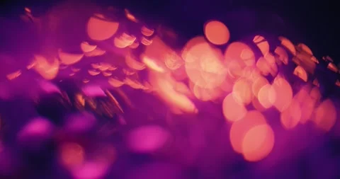 Abstract Blurred Bokeh Balls Effects Lights Video stock 304391561