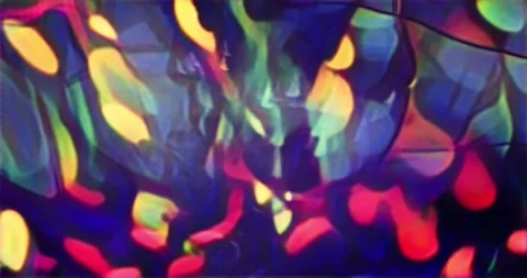 Abstract Blurred Bokeh Balls Effects Lights Video stock 304391562