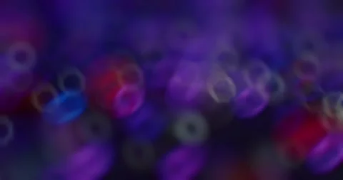 Abstract Blurred Bokeh Balls Effects Lights Video stock 304391749