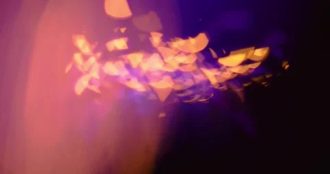 Abstract Blurred Bokeh Balls Effects Lights Video stock 304392039