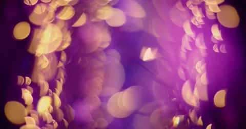 Abstract Blurred Bokeh Balls Effects Lights Video stock 304392133