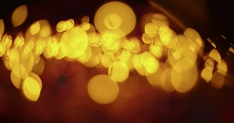 Abstract Blurred Bokeh Balls Effects Lights Video stock 304392208