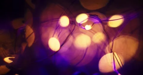 Abstract Blurred Bokeh Balls Effects Lights Video stock 304392315