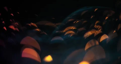 Abstract Blurred Bokeh Balls Effects Lights Video stock 304392383
