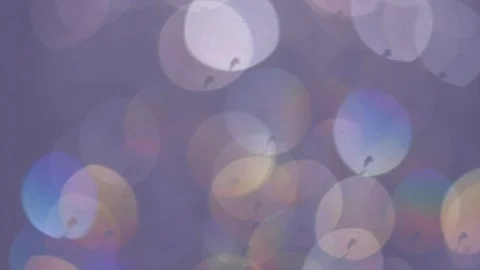 Abstract blurred bokeh glowing background. Holiday bokeh backdrop Stock Footage 114709313