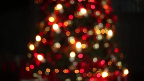 Abstract blurred christmas background 库存影片 95677191