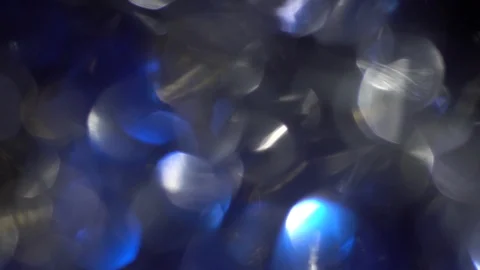 Abstract Blurred Christmas Lights. Background. Blinking Twinkling Lights . Stock Footage 98958708