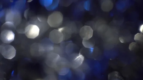 Abstract Blurred Christmas Lights. Background. Blinking Twinkling Lights . Stock Footage 98958732
