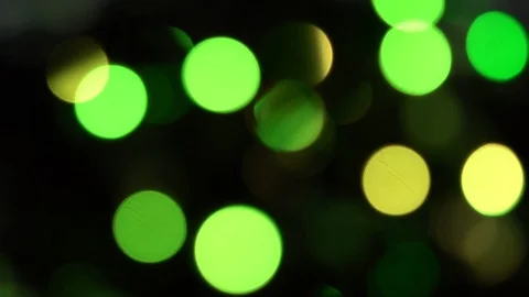 Abstract Blurred Christmas Lights. Background. Blinking Twinkling Lights . Stock Footage 99231836