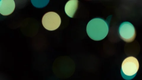 Abstract Blurred Christmas Lights. Background. Blinking Twinkling Lights . Stock Footage 99232879