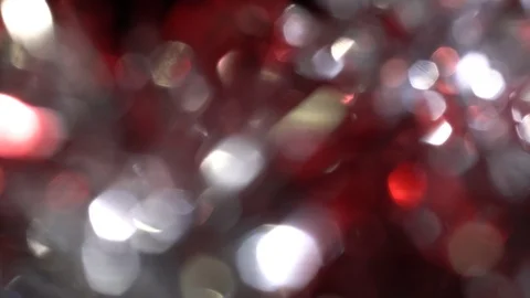 Abstract Blurred Christmas Lights. Background. Blinking Twinkling Lights . Stock Footage 99233906
