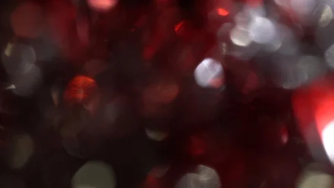 Abstract Blurred Christmas Lights. Background. Blinking Twinkling Lights . Stock Footage 99234107