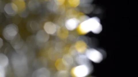 Abstract Blurred Christmas Lights. Background. Blinking Twinkling Lights . Stock Footage 99237170