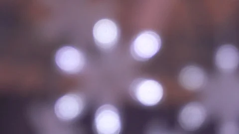 Abstract blurred christmas lights. Blinking background. Lights twinkling. Stock Footage 110742118
