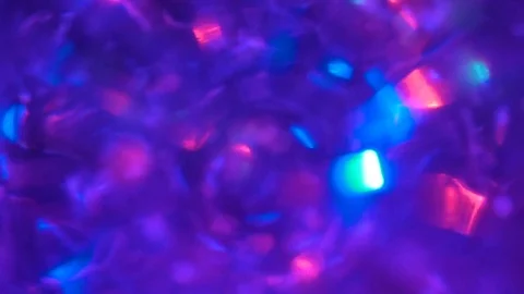Abstract Blurred Christmas Lights Bokeh Background. Stock Footage 83658347