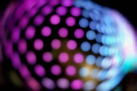 Abstract Blurred Circle Bokeh Background. Stock Photos