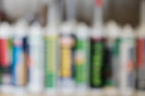 Abstract blurred colored background. colored bottles out of focus. photo with Stock Photos