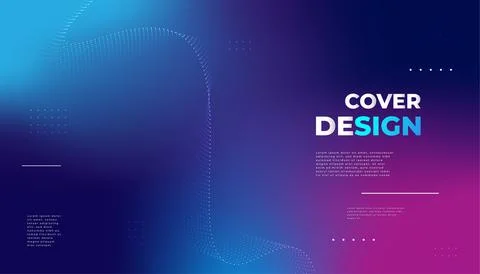Abstract Blurred Colorful Gradient Background. Colorful Smooth Modern Background Illustrazione stock