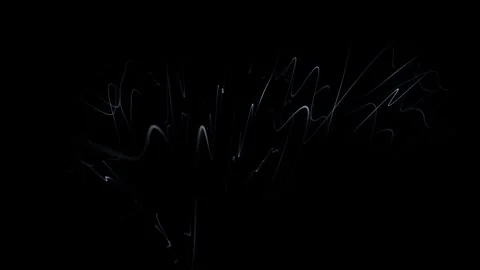 Abstract blurred curvy lines pattern loop animation Stock Footage 334816296