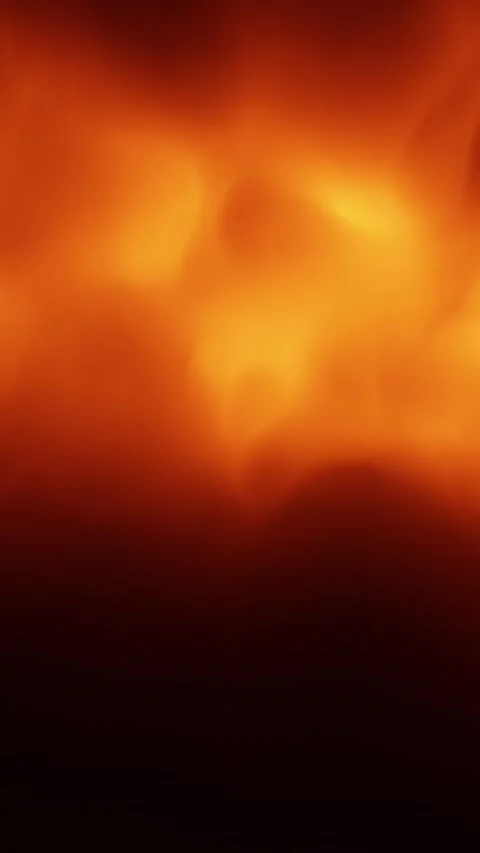 Abstract blurred dark fire flames loop vertical background 库存影片 347687374