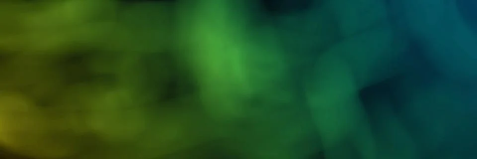 Abstract blurred dark green gradient background. Copy space, template, or w.. Stock Photos