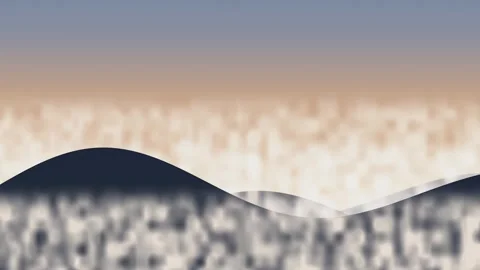 Abstract blurred desert landscape with gradient horizon. 2d animation 스톡 동영상 345043194