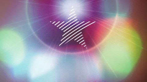 Abstract blurred Festive Event Background - Vector Illustration Stock Illustration