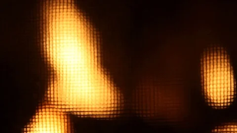 Abstract blurred fire flames background 库存影片 77376916