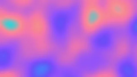 Abstract blurred fluorescent multicolor liquid gradient background Vídeo Stock 320498926