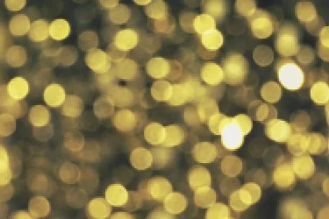 Abstract of blurred golden dot for background used Stock Illustration