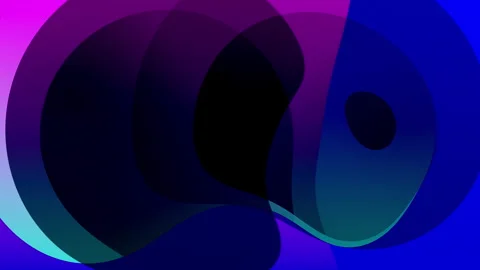 Abstract blurred gradient background in bright colors. Stock Footage 264478468