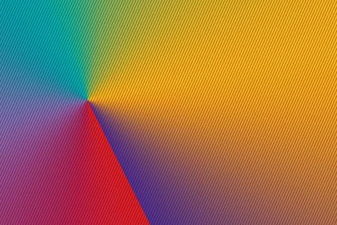 Abstract blurred gradient background in bright rainbow colors. Colorful rainb Foto stock