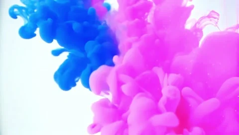 Abstract blurred gradient background colours with dynamic effect Stock Footage 303843980