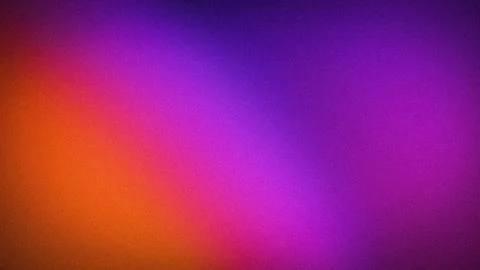 Abstract blurred gradient background with purple pink and orange colors 4K .. Stock Illustration