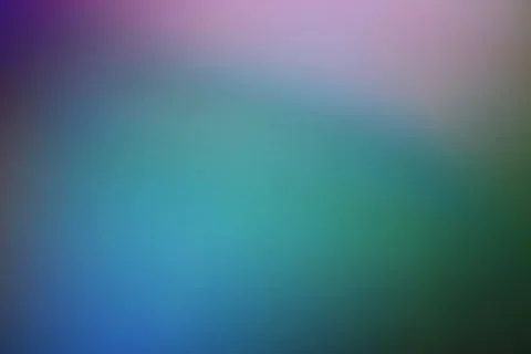 Abstract blurred gradient background with soft teal and purple light transi.. Stock Illustration