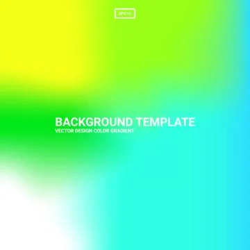 Abstract blurred gradient mesh background. Colorful smooth banner template Illustrazione stock