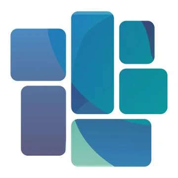 Abstract blurred gradient mesh background. Colorful smooth banner template Stock Illustration