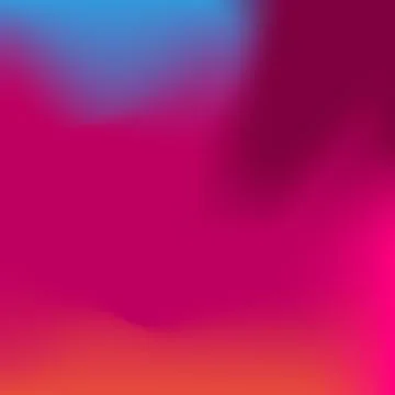 Abstract blurred gradient mesh background. Colorful smooth banner template Stock Illustration