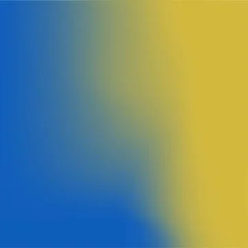 Abstract blurred gradient mesh background in blue and yellow colors of national Stock Illustration